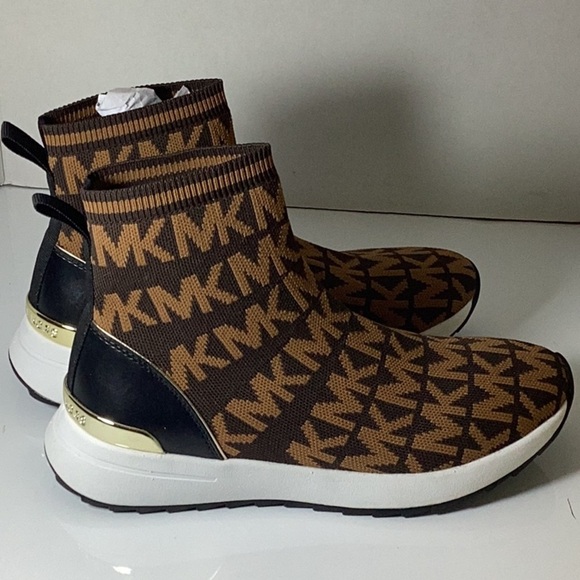 Skyler Logo Stretch Knit Sock Sneaker - Picture 3 of 9